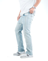 Men’s Classic Slim Straight Jeans - Blue Gray