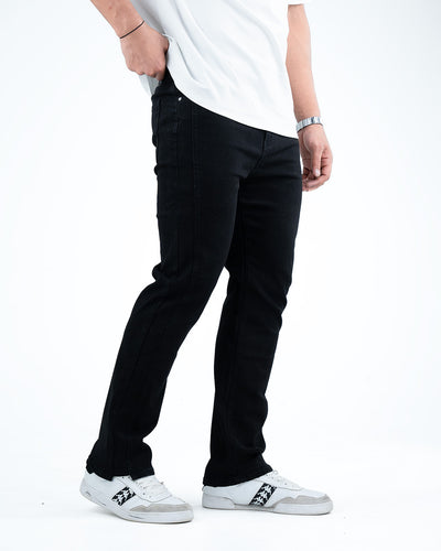 Men’s Classic Slim Straight Jeans - Black