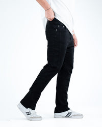 Men’s Classic Slim Straight Jeans - Black