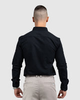 Men’s Black Oxford Button-Down Shirt