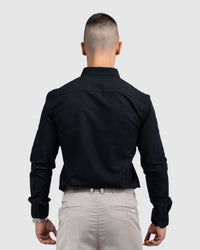Men’s Black Oxford Button-Down Shirt