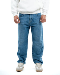 Men's Premium Classic Denim Jeans - Blue