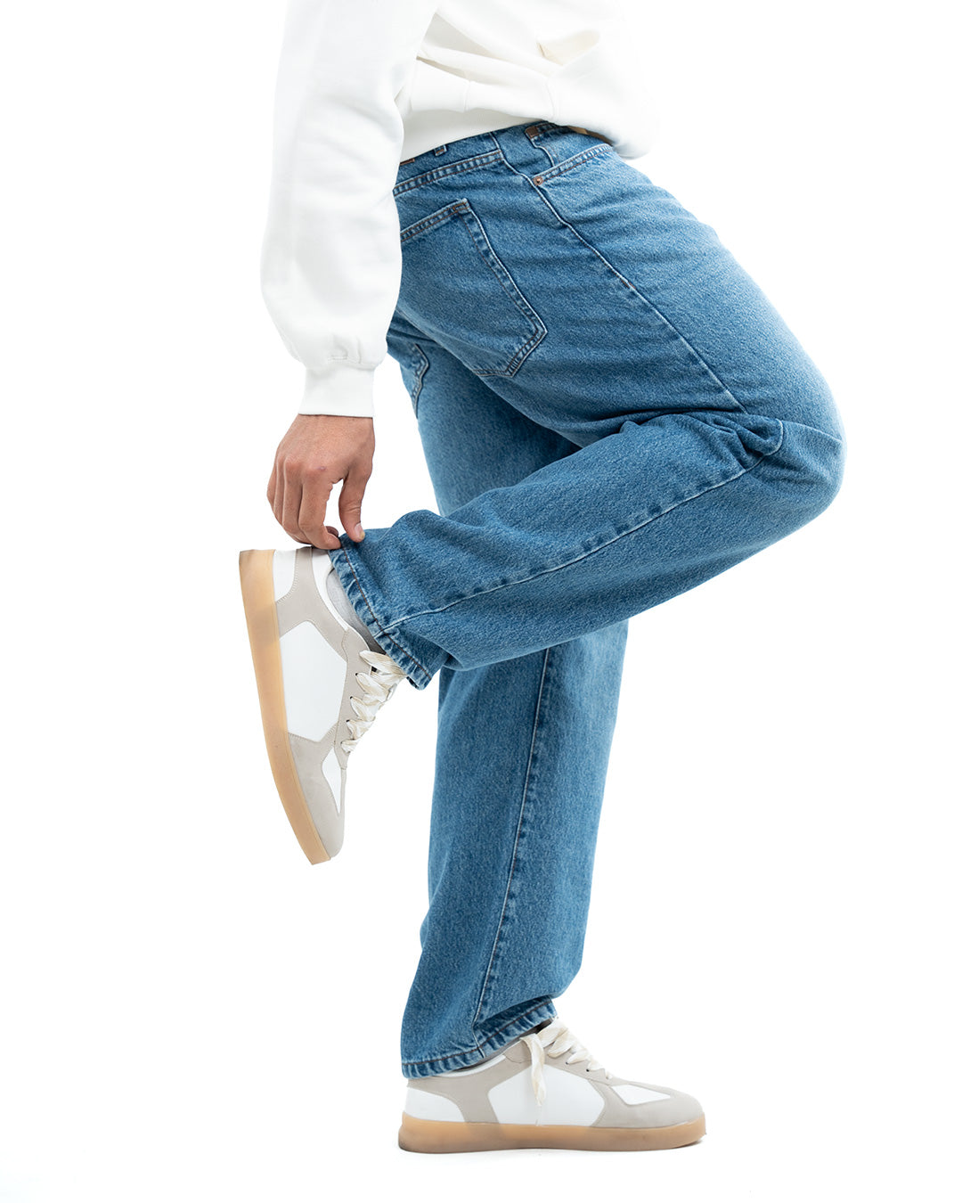 Men's Premium Classic Denim Jeans - Blue