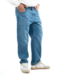Men's Premium Classic Denim Jeans - Blue