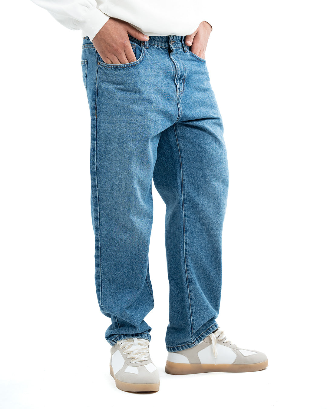 Men's Premium Classic Denim Jeans - Blue