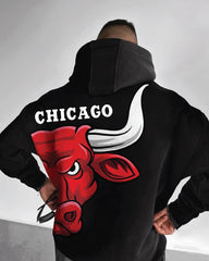 Zapped graphic hoodies