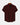 BAN COLLAR LINEN SHIRT - MAROON