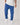 LOOSE FIT LINEN JOGGER PANTS - ROYAL BLUE