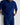 OVERSIZE RIBBED T-SHIRT - NAVY BLUE