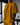ZAPPED OVERSIZE CREW NECK COTTON T-SHIRT - ORANGE
