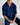 OVERSIZE RIBBED SHIRT - NAVY