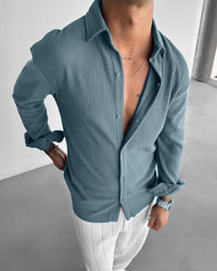 Zapped OVERSIZE RIBBED FULL SLEEVES SHIRT