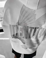 Oversize Identity Hoodie - White