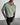 OVERSIZE RIBBED POLO T-SHIRT - TEA GREEN