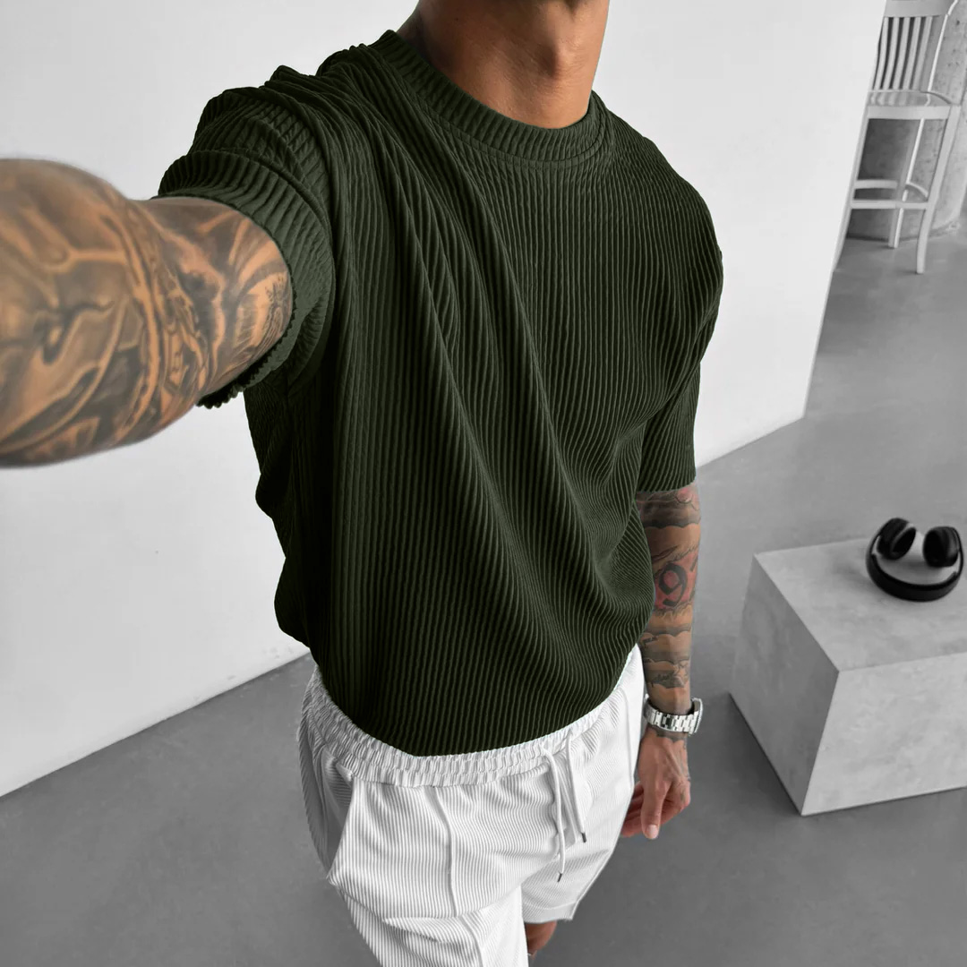 Zapped roundneck half SLEEVES T-SHIRT