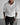 OVERSIZE RIBBED POLO T-SHIRT - WHITE