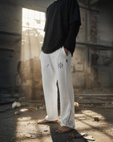 Zapped Signature Lounge Trousers – White