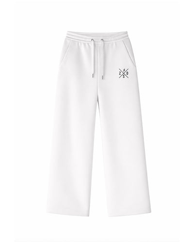 Zapped Signature Lounge Trousers – White