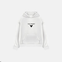 Oversize Bull Hoodie - White/Black