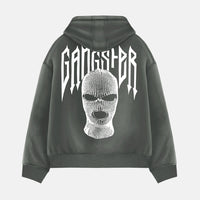 Oversize Gangster Hoodie - Gray