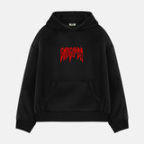 Oversize Gangster Hoodie - Black