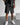 LOOSE FIT RIBBED SHORTS - ANTHRACITE GREY