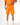 ZAPPED COTTON CARGO SHORTS - ORANGE