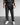 LOOSE FIT RIBBED TROUSER - ANTHRACITE GRAY