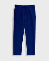 LOOSE FIT RIBBED TROUSER - NAVY BLUE