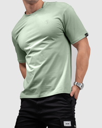 Men’s Crew Neck T-Shirt - Tea Green