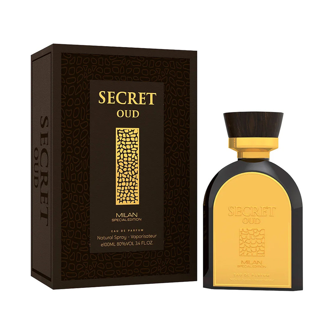Milan Special Edition Secret Oud perfumed water unisex 100ml