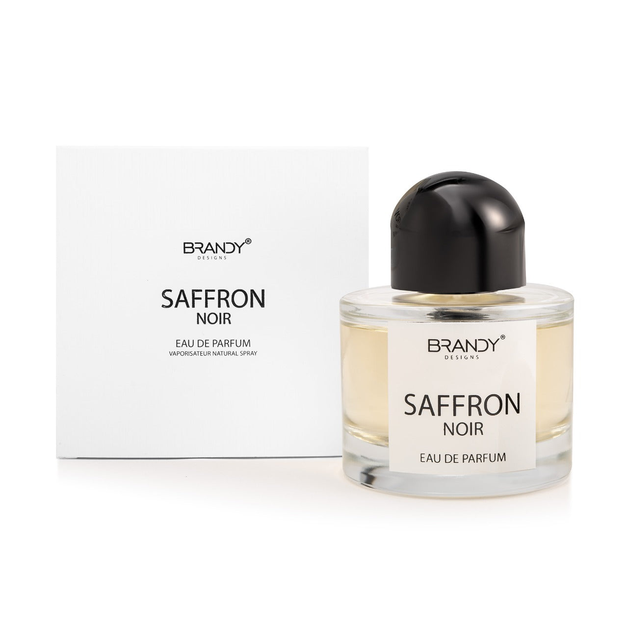 Brandy Saffron Noir Eau De Parfum Fragrance For Men And Women 100ml