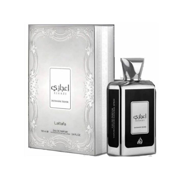 EJAAZI Intensive Silver Lattafa Original EDP Perfume Men 100ML